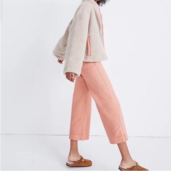 Penfield X Madewell oversized cropped fleece jacket - Picture 3 of 6